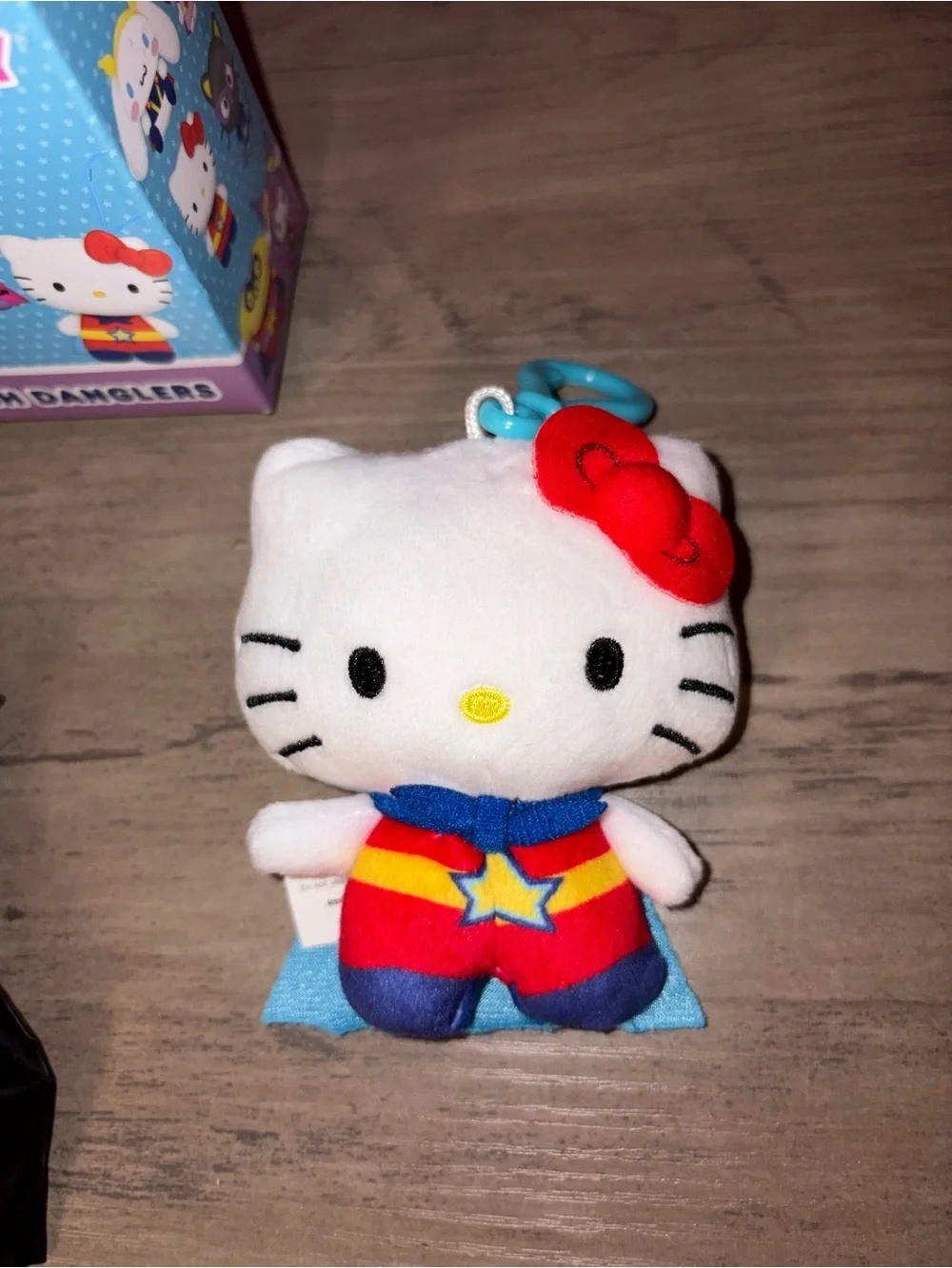 🆕💜🏝️🎉 Hello Kitty & Friends Plush Dangler Keychain Blind Box Figure NIB Sanrio